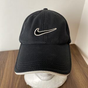 Nike Golf Black Swoosh Adjustable Hat Lake Las Vegas Golf Course